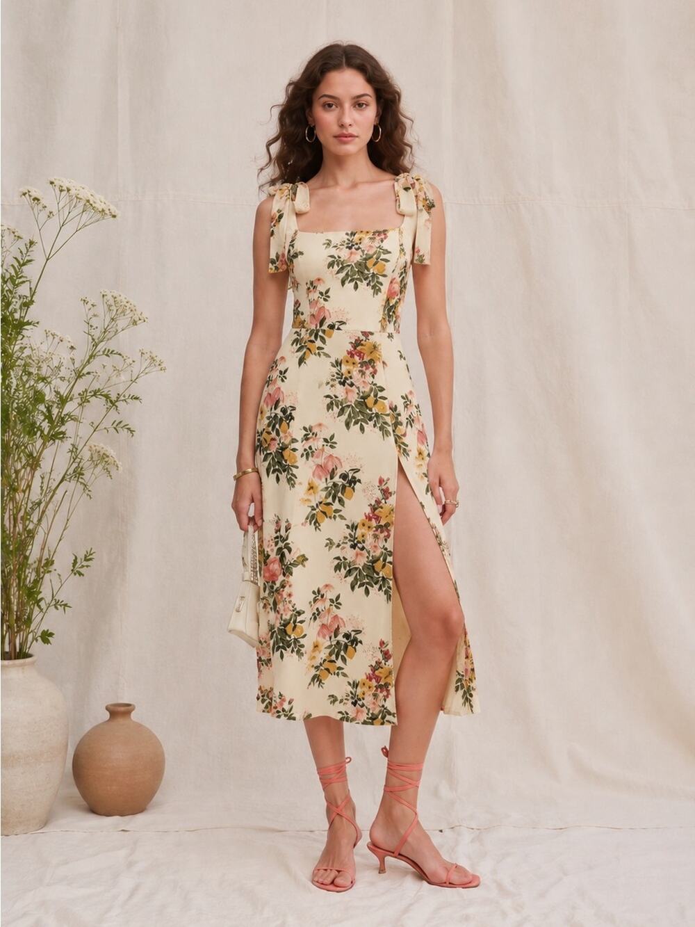 Reformation Twilight Dress in Milo Floral 12